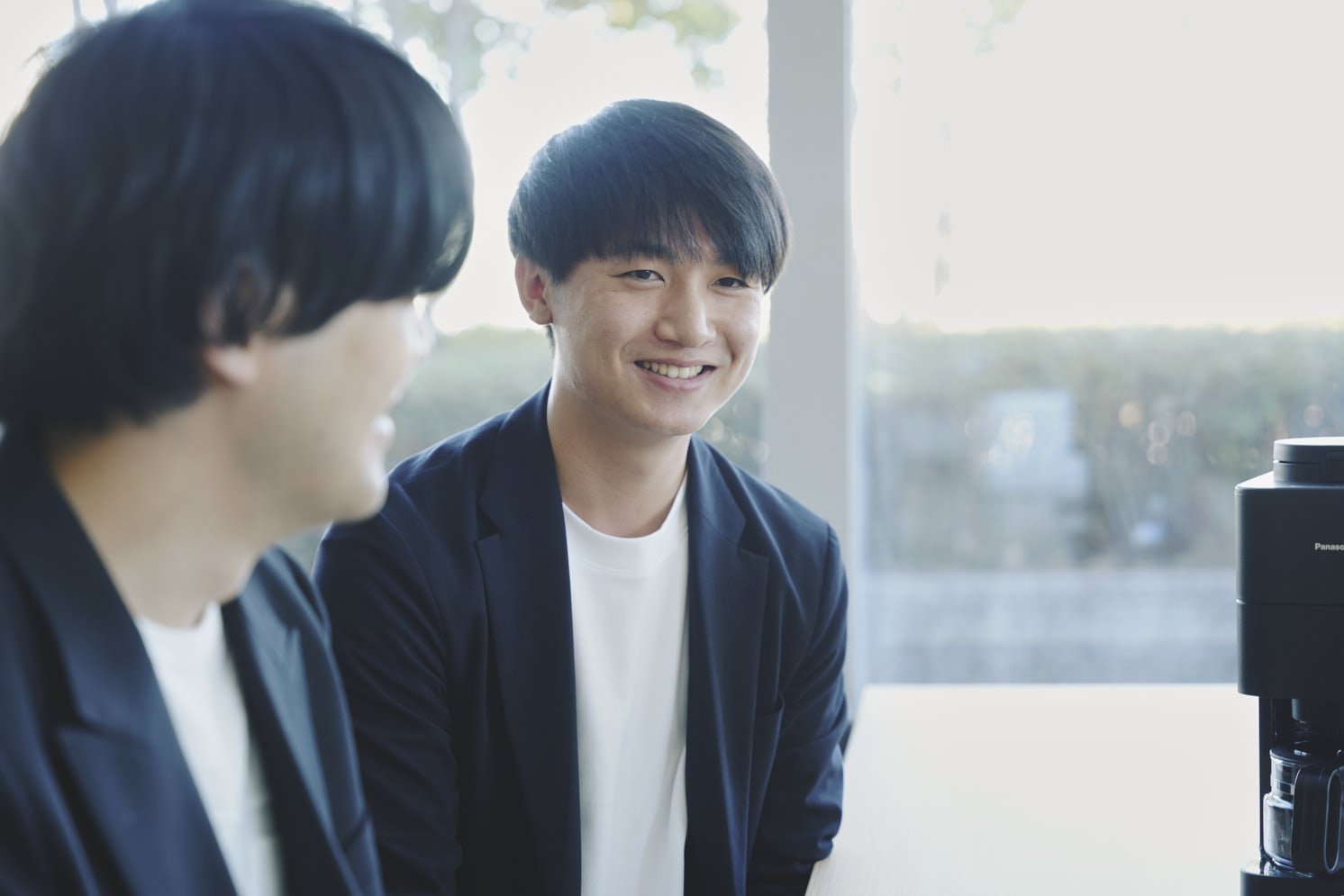 新入社員の藤原大志の写真