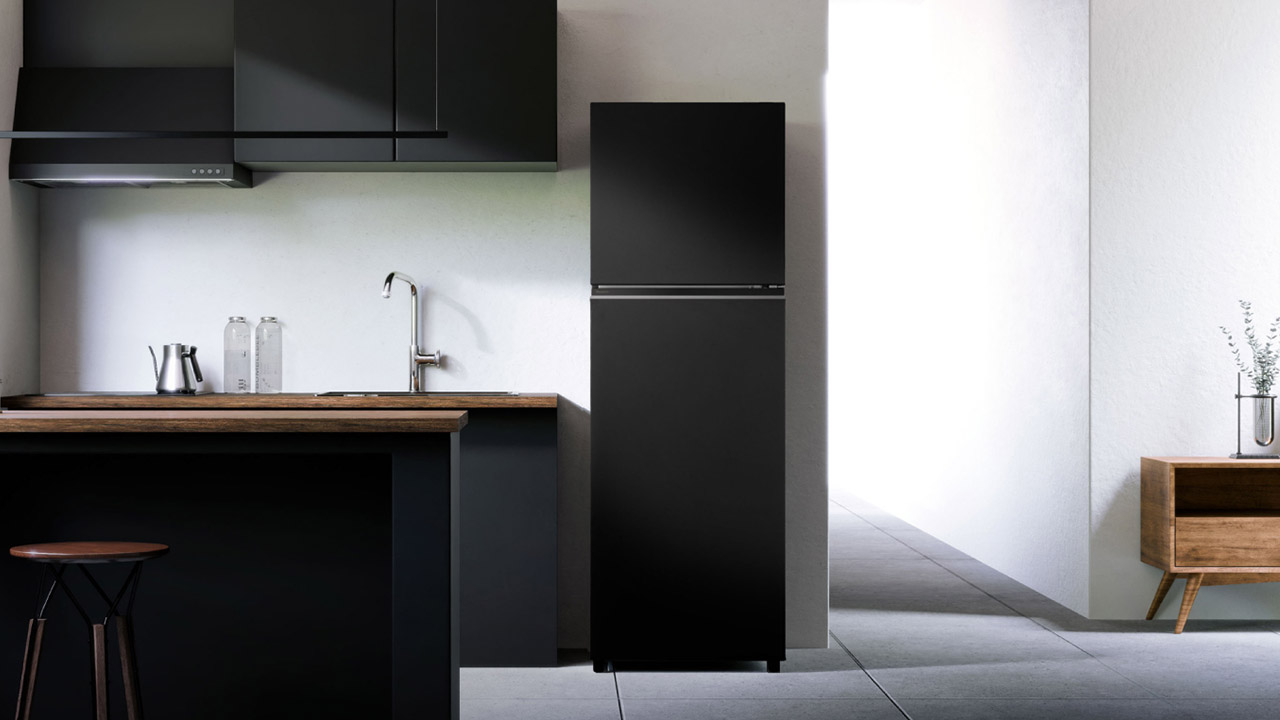 一人暮らしサイズの冷蔵庫の写真