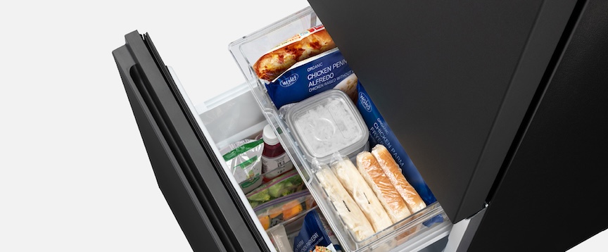 冷蔵庫の引き出しの写真