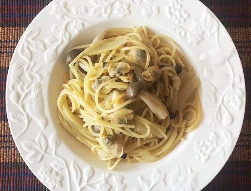 あさりのパスタの写真