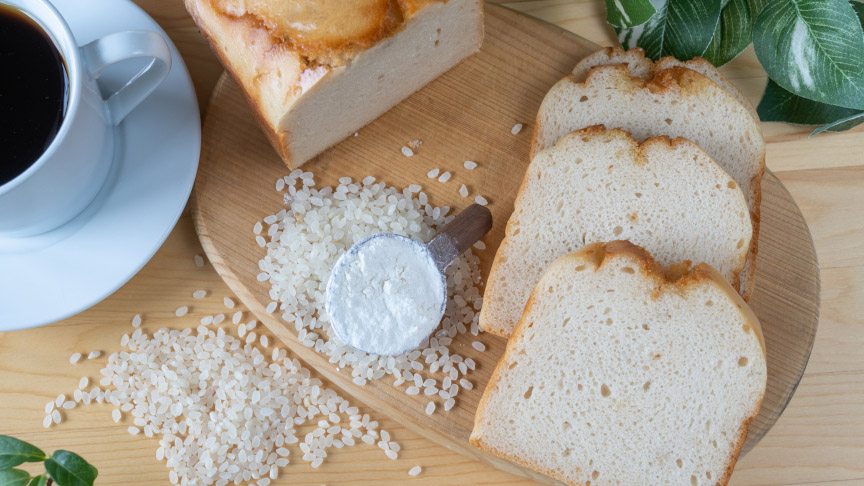 写真：米粉パン