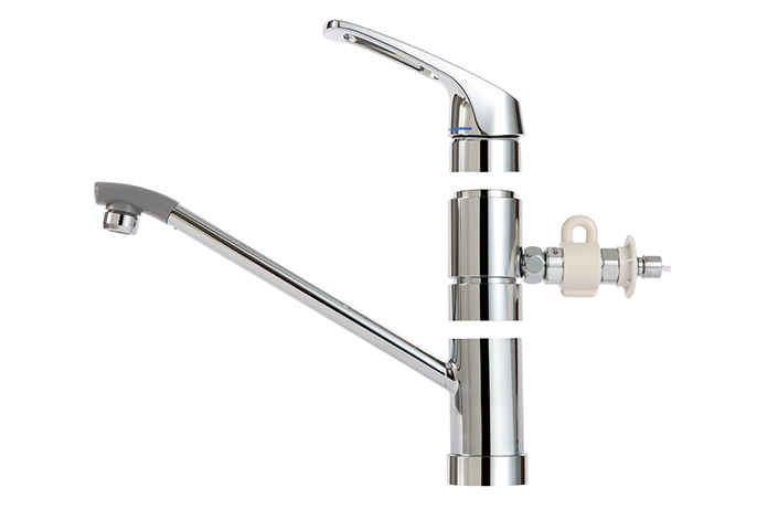 写真：分岐水栓