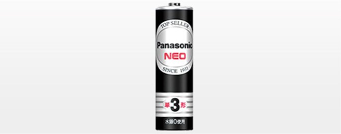 マンガン乾電池：Panasonic NEO 単3形のイメージ