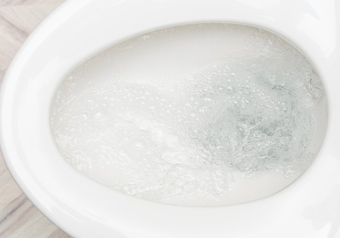 写真：きれいな便器のイメージ
