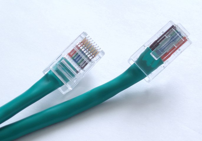 LANケーブルの写真