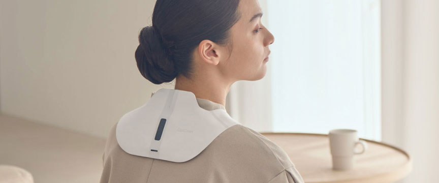 コリコランワイドを装着している様子