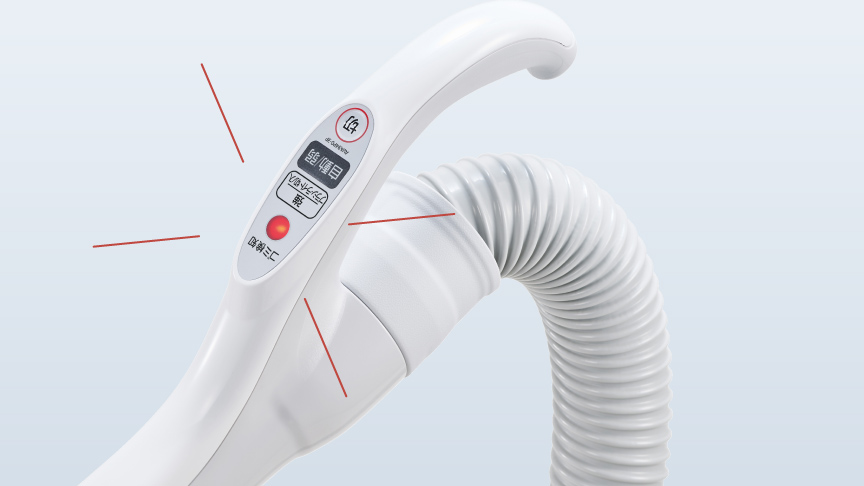 掃除機の手元操作部の写真