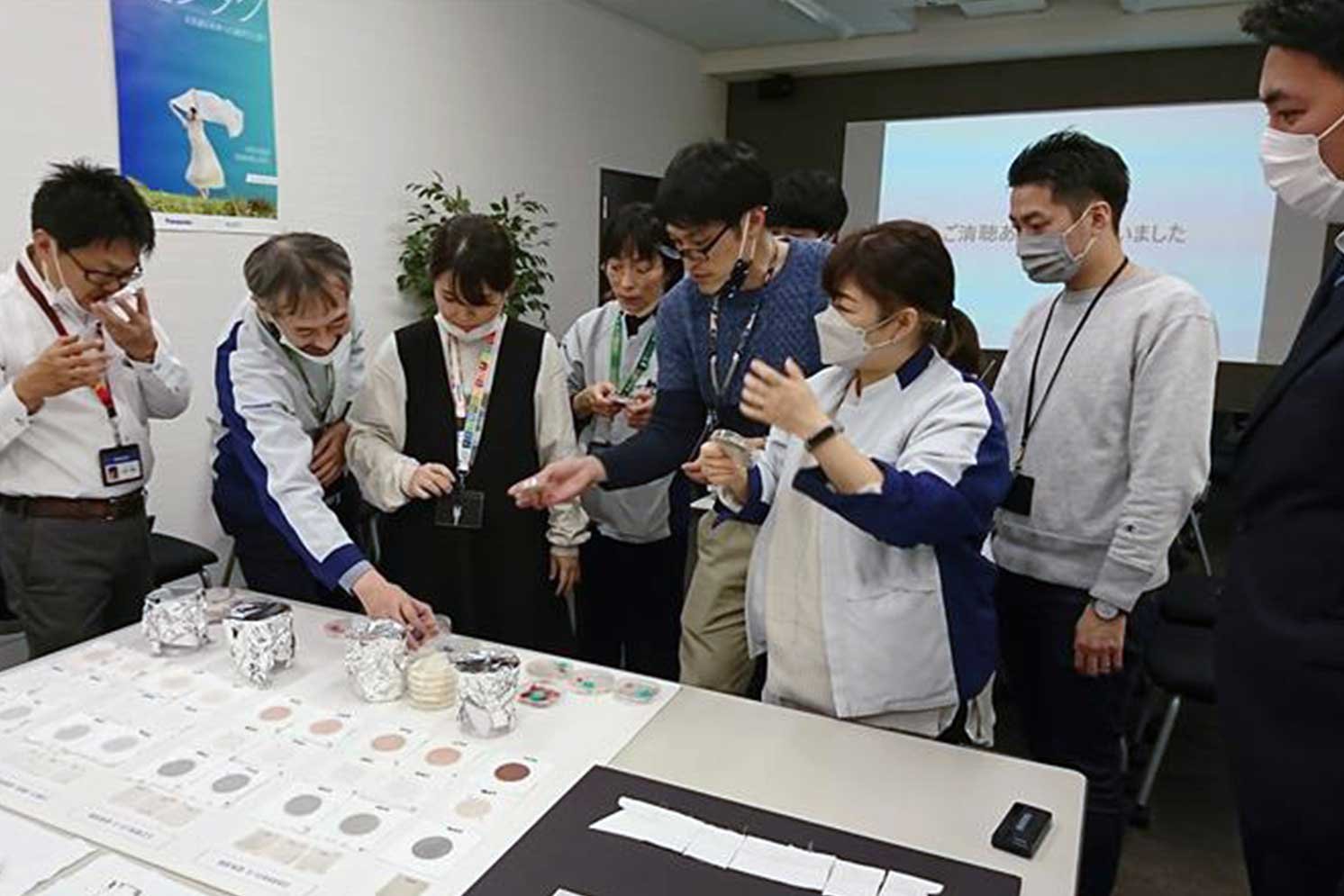 2021年12月にパナソニック草津拠点で実施された合同試験の様子の写真