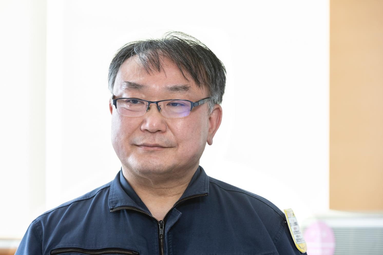 PETEC総務部長の大坪達弘の写真