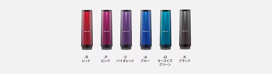 6色展開のポータブルトイレの写真