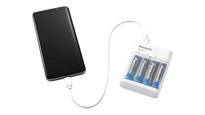 乾電池式モバイルバッテリー BH-BZ40K