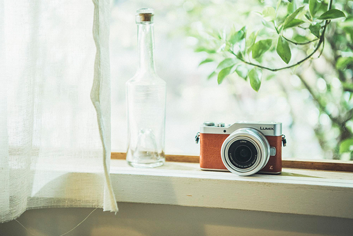 ミラーレス一眼カメラ「LUMIX GF」の写真