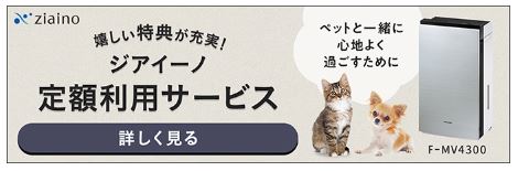 ジアイーノ定額利用サービスへの送客バナー