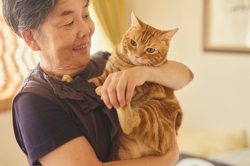 写真：陽くんと由美子さん
