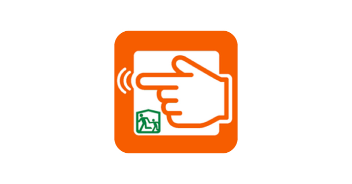 防災・避難誘導アプリ「みたチョ」のロゴ