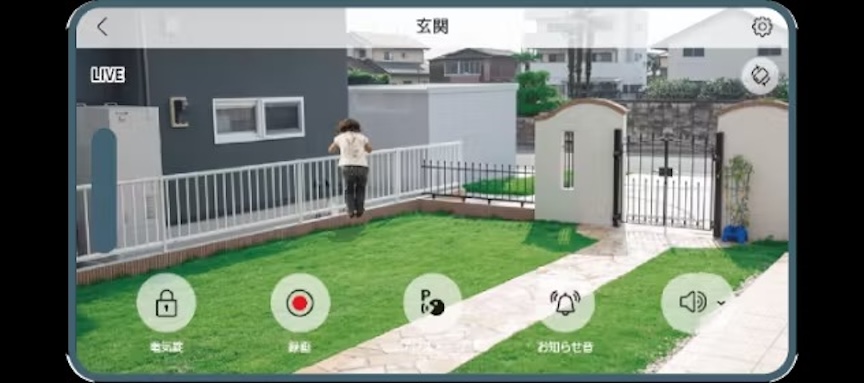 スマホのカメラ映像の写真