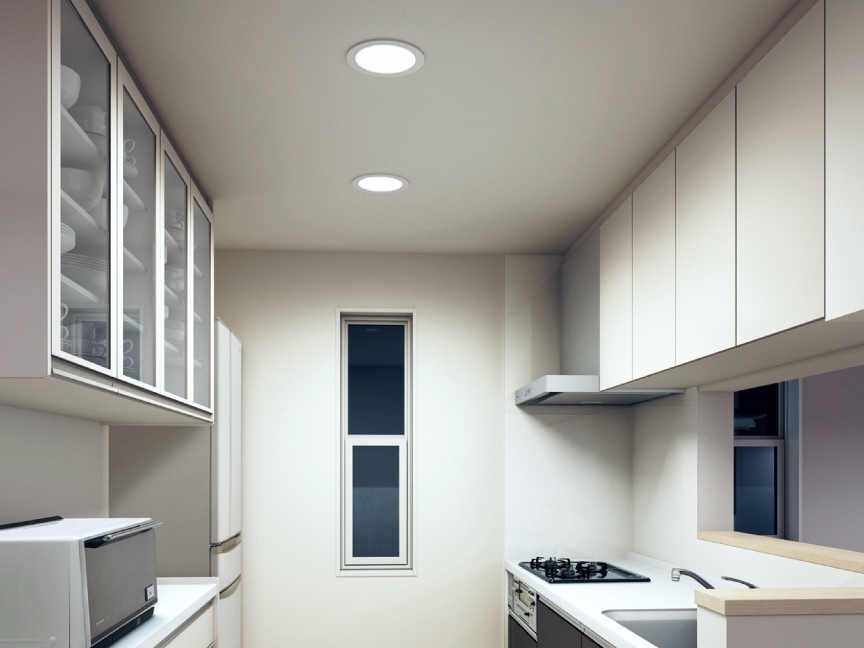 LEDフラットランプダウンライトへのリンク