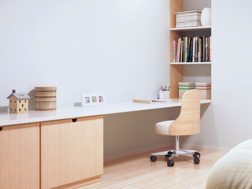 LEDシーリングライトをお部屋から選ぶ「子ども部屋・書斎」へのリンク