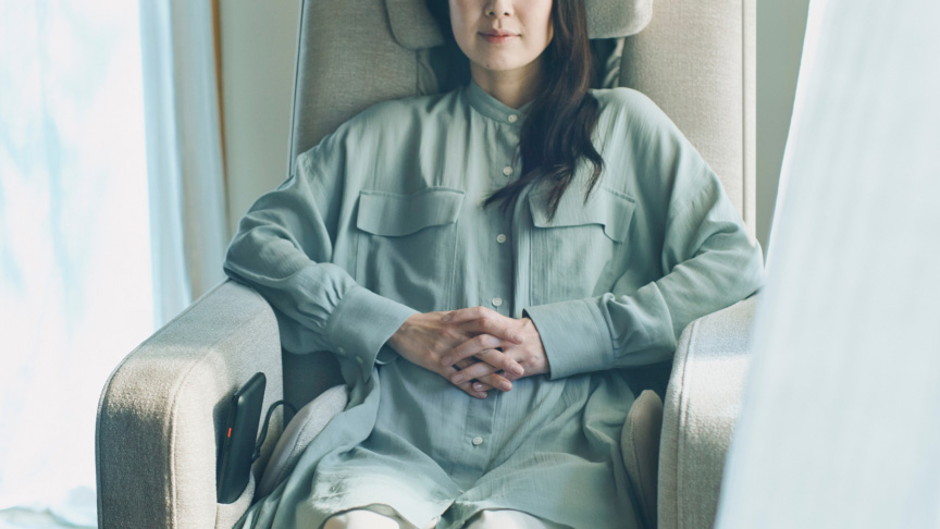 腰・おしり、首・肩のマッサージ