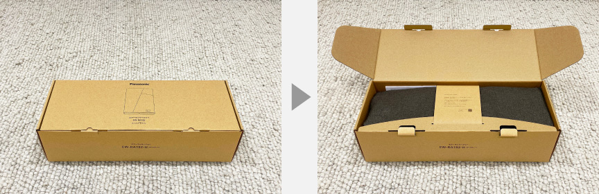 写真：EW-RA192の個装箱