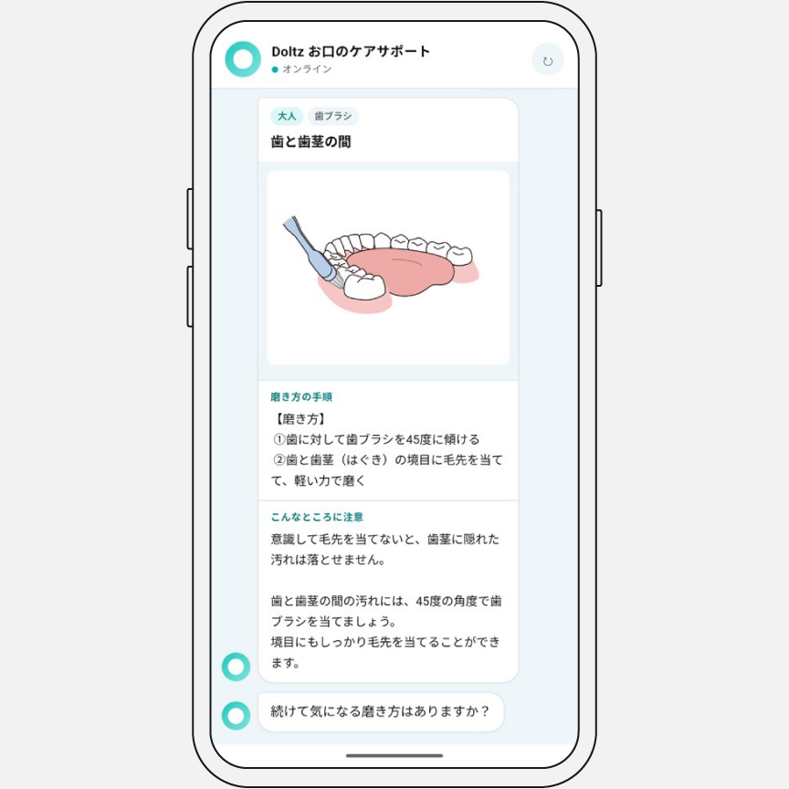 磨き方の動画一例