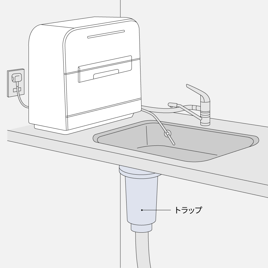 耐熱用排水トラップ
