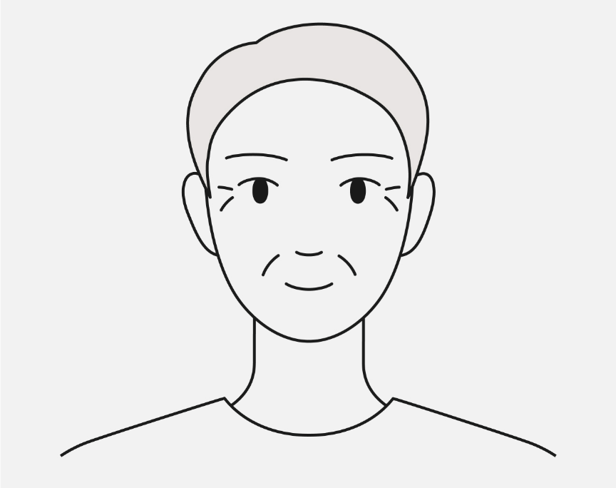 男性のイラストです。