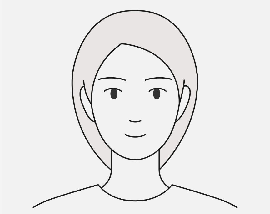 女性のイラストです。