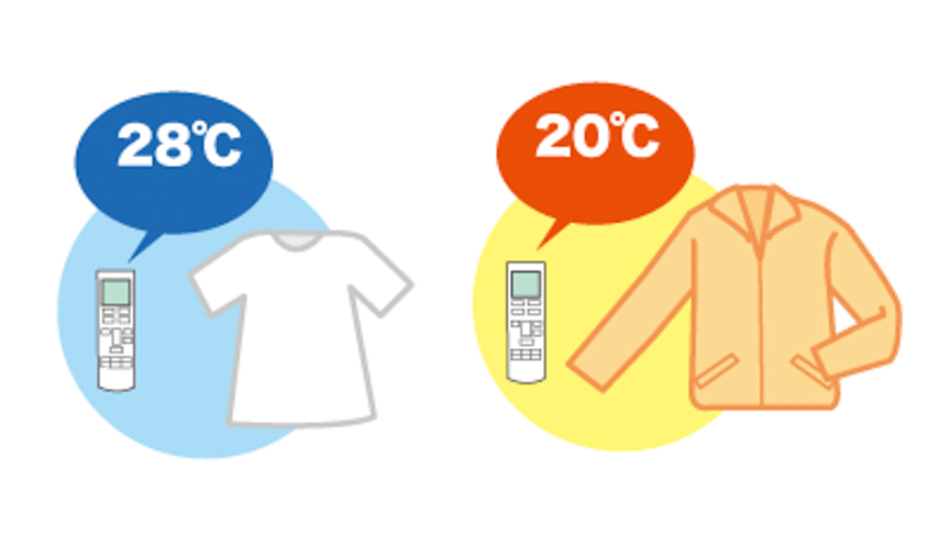 エアコンの説明画像です