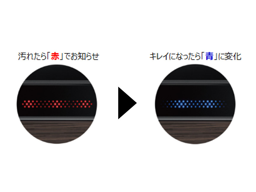 加湿空気清浄機の説明画像です