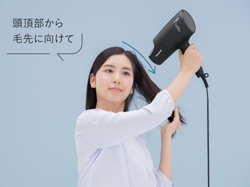 ナノケアドライヤーの説明画像です