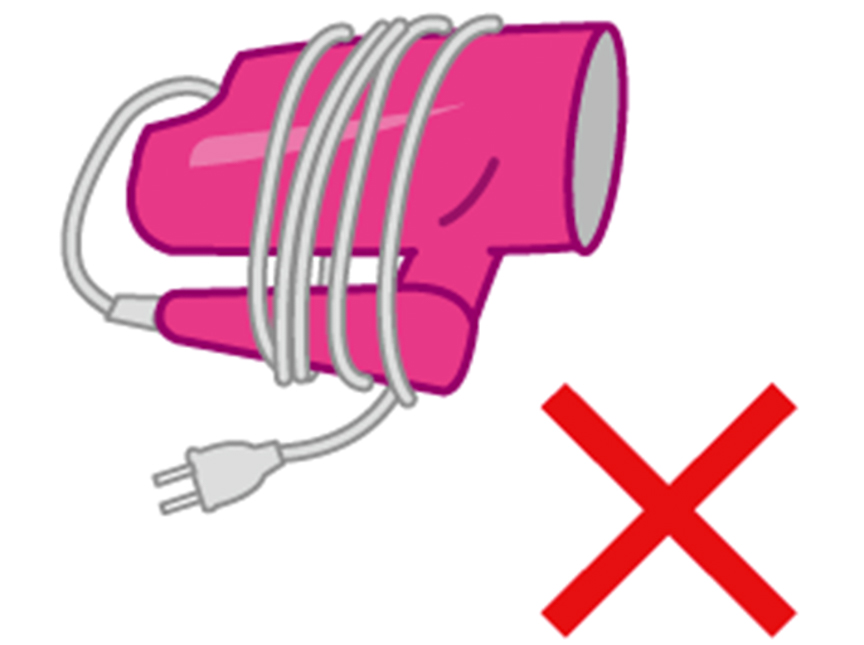 ナノケアドライヤーの説明画像です