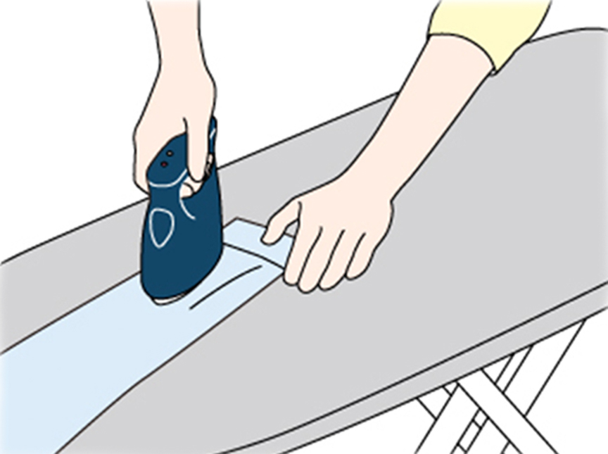 衣類スチーマーの説明画像です