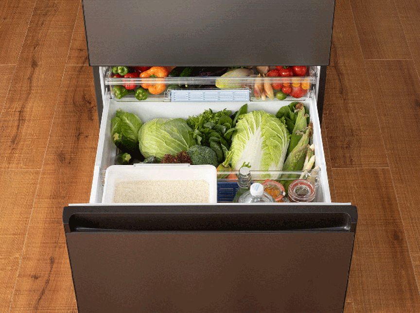 冷蔵庫の説明画像です