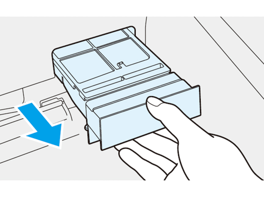 タテ型洗濯機の説明画像です