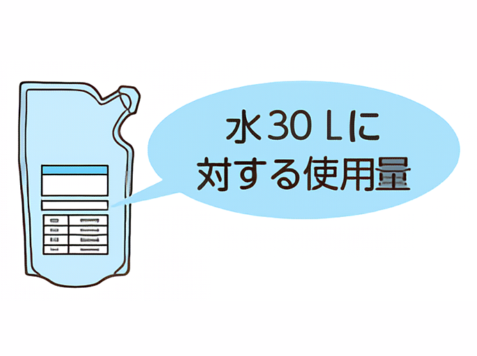 自動投入で使える洗剤・柔軟剤・漂白剤の銘柄と基準量は？