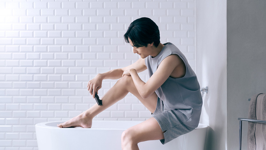しっかり剃れるのに肌にやさしい理由