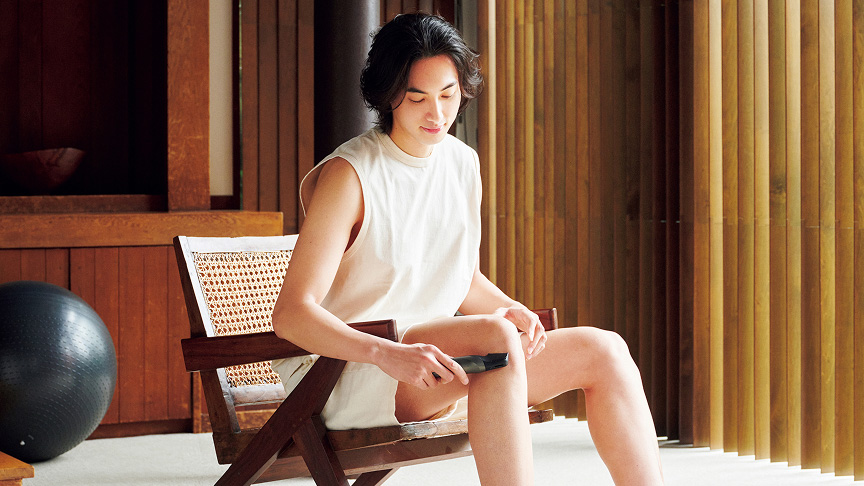 剃りやすい、扱いやすいにはワケがある！「パナソニック ボディトリマー」で、自分のカラダに磨きをかける。