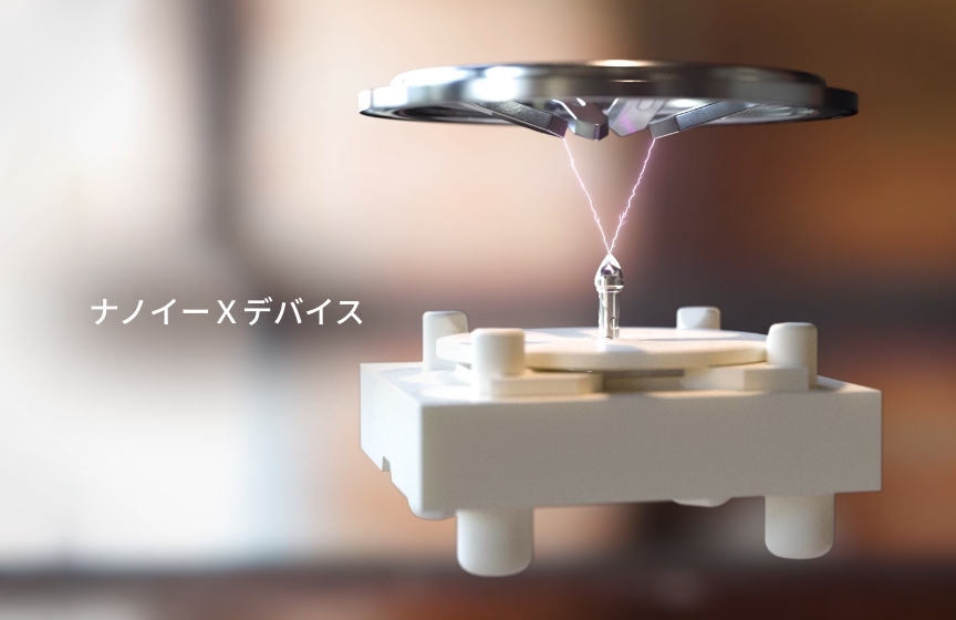 ナノイーXを生成するデバイスの画像です。
