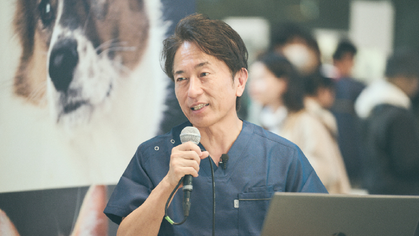 保護犬猫に関する講演のイメージ画像です。