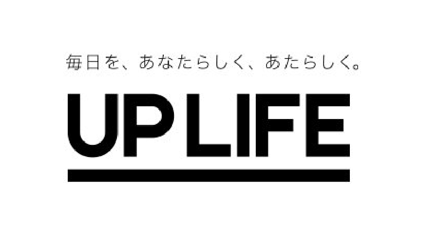 UP LIFEのロゴです。