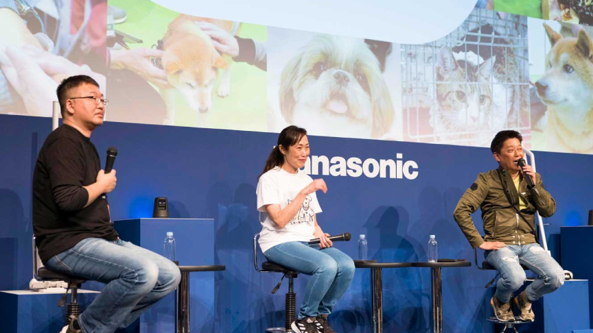 トークセッションの様子です。