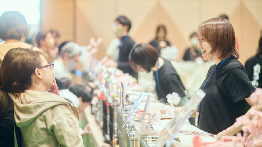 パナソニック保護犬猫譲渡会の譲渡会コーナーイメージ画像です。