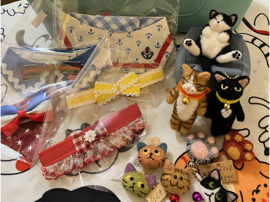 「ねこ庵」の販売商品です。