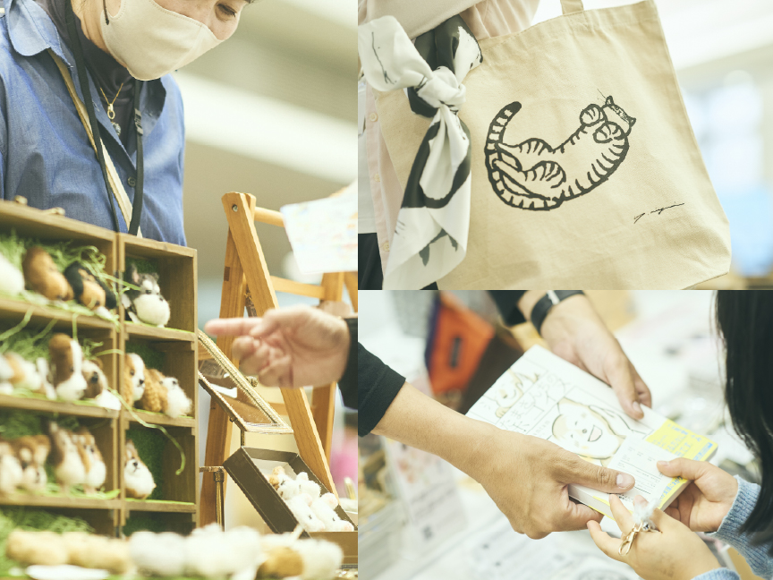 チャリティーマーケットのイメージ画像です。