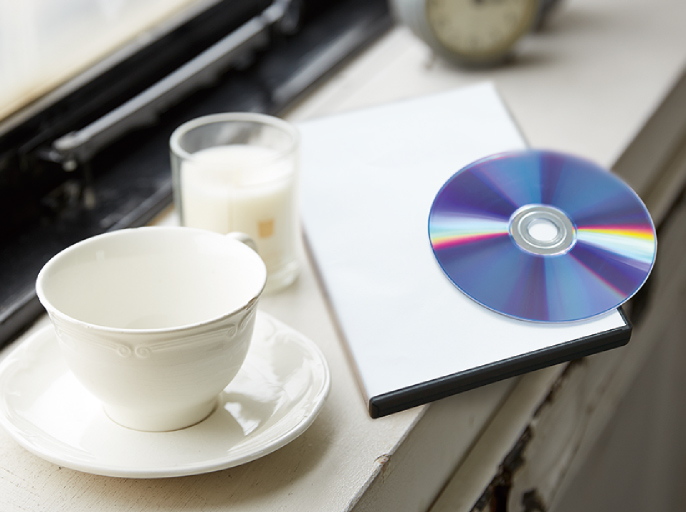 ブルーレイやDVDソフトも好きな部屋で鑑賞