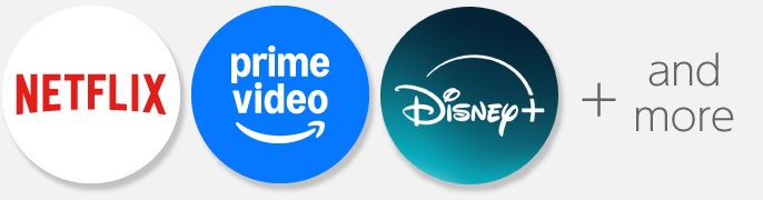 Fire TVシリーズ・Chromecastと接続できる