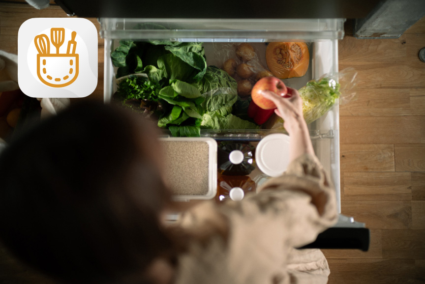 冷蔵庫　「キッチンポケット」アプリについて詳しく見る