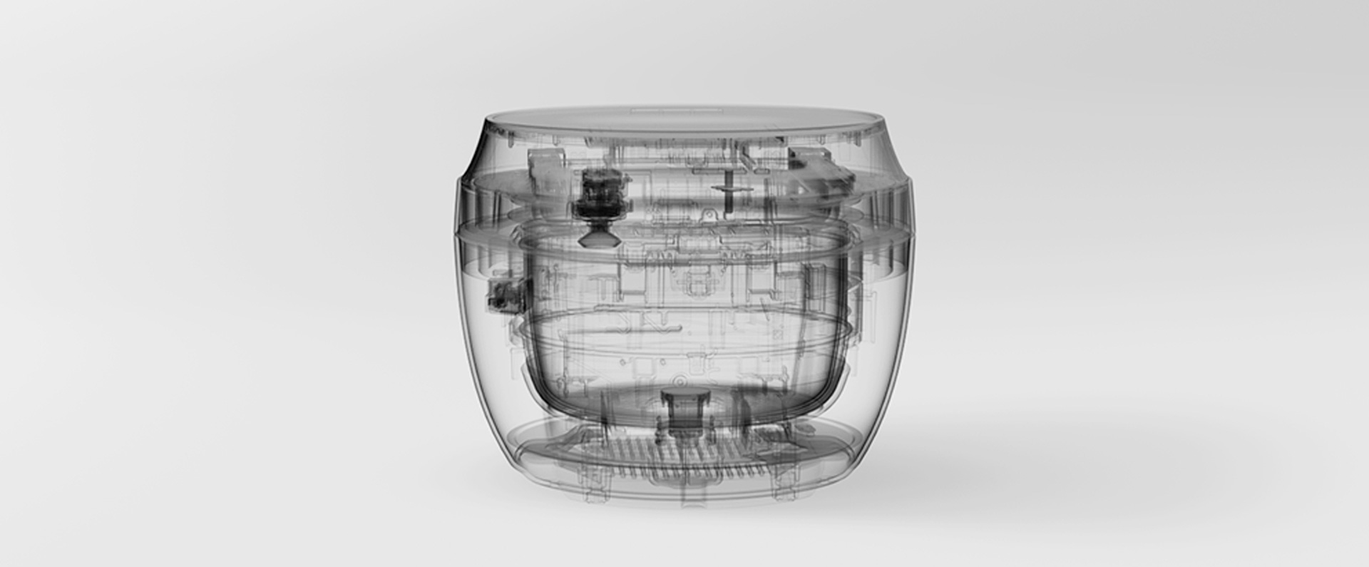 炊飯器の内部構造