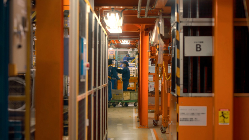 パナソニックには「戻す」工場があります。